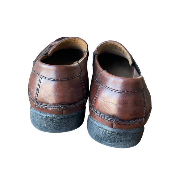 Dockers Men's Sinclair Leather Loafer Brown Size 11 - Picture 7 of 10